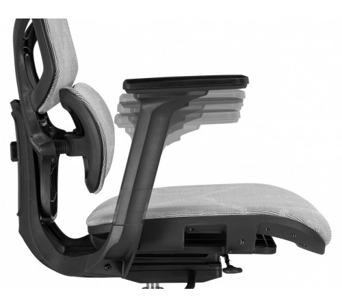 Компьютерное кресло Samur white / black