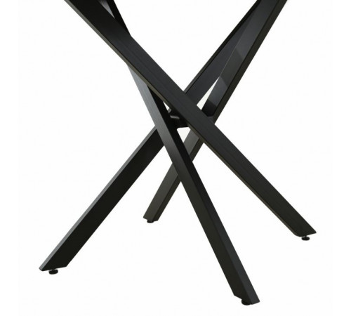 Стол Рига D950, Ароза реликтовая, Антрацит