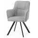 Стул Elis gray / dark gray / black