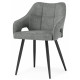 Стул Hera dark gray / black