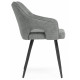Стул Hera dark gray / black