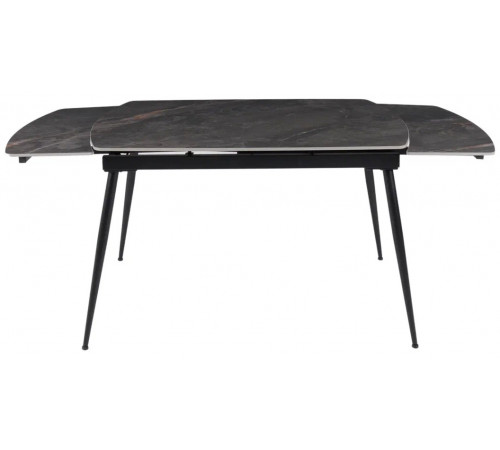 Стол DTM0102CS-120LG-MBL керамика LABRADOR GLOSS 120, основ. металл черный