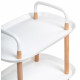 Сервировочный столик Case 56х35х82 white