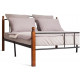 Кровать АТ-915 (Queen bed), красный дуб/черный