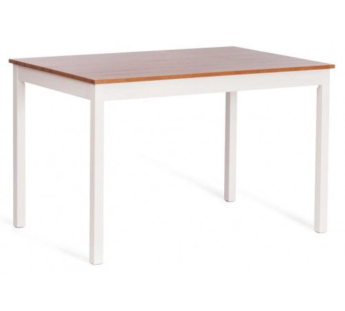 Обеденный комплект Соната (стол + 4 стула) / Sonata dining set массив сосны, антик/белый