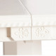 Стол COPPOLA  бук, мдф, 140+40x80x77см, Ivory white