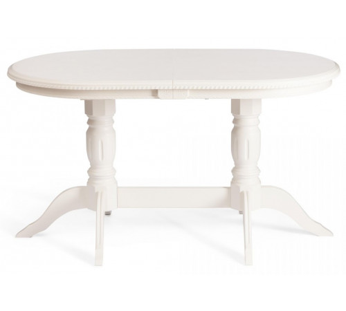 Стол COPPOLA  бук, мдф, 140+40x80x77см, Ivory white