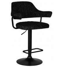 Стул барный DOBRIN CHARLY BLACK/LM-5019_BlackBase черный твид (LEO18)