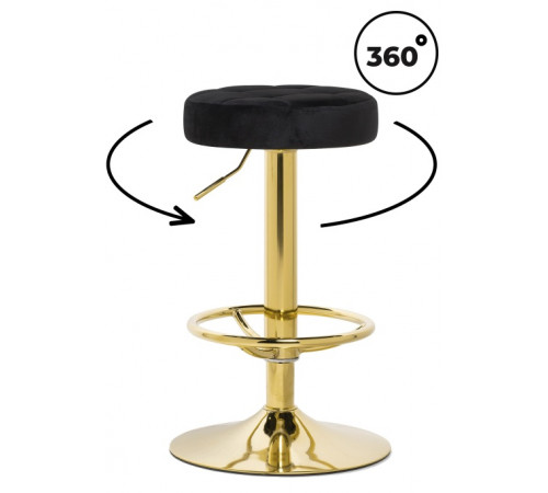 Барный стул Marun black / gold