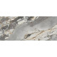 Стол АДАЖИО 240 (320) см MINERAL STONE NATURAL, керамика / Черный каркас