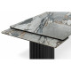 Стол Мален 240x110 керамика mineral stone baldoser / черный