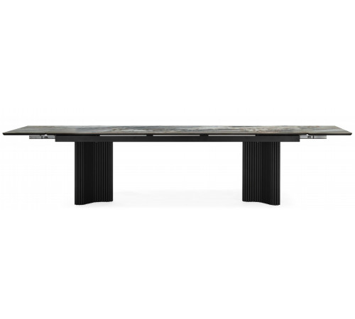 Стол Мален 240x110 керамика mineral stone baldoser / черный