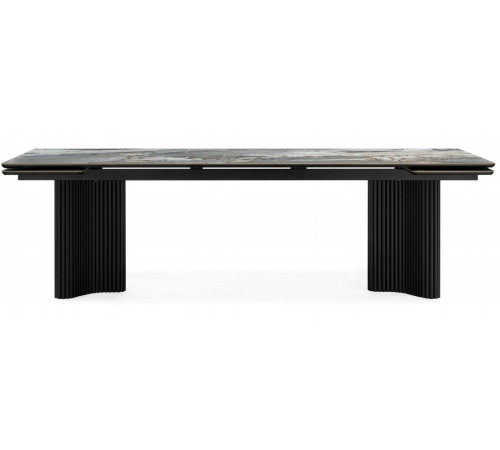 Стол Мален 240x110 керамика mineral stone baldoser / черный