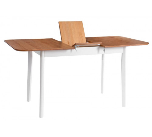 Стол Соната Люкс раздвижной/Sonata Lux extension table, 120(150)х75х75 см антик/белый