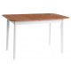 Стол Соната Люкс раздвижной/Sonata Lux extension table, 120(150)х75х75 см антик/белый