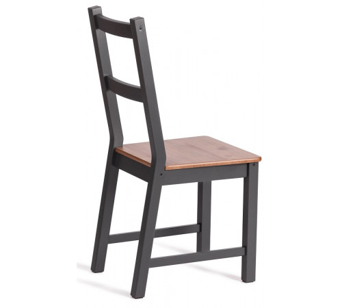 Стул Соната / Sonata chair массив сосны, 41х50х95 см, антик /графит