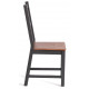 Стул Соната / Sonata chair массив сосны, 41х50х95 см, антик /графит