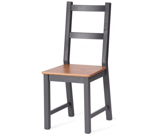 Стул Соната / Sonata chair массив сосны, 41х50х95 см, антик /графит