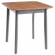 Стол Соната Люкс/ Sonata Lux table, 75х75х75 см антик /графит