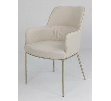 Стул BRUNO Milk Ti-02, PU / шампань, ®DISAUR