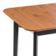 Стол для кухни Соната Люкс раздвижной/Sonata Lux extension table, 120(150)х75х75 см антик/черный