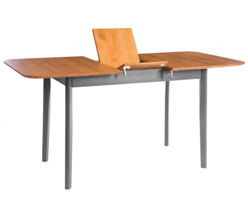 Стол для кухни Соната Люкс раздвижной/Sonata Lux extension table, 120(150)х75х75 см антик/графит