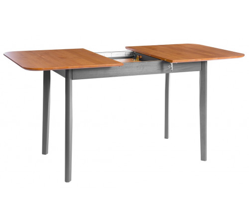 Стол для кухни Соната Люкс раздвижной/Sonata Lux extension table, 120(150)х75х75 см антик/графит