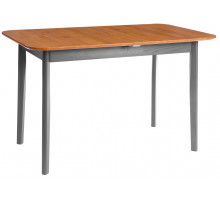 Стол Соната Люкс раздвижной/Sonata Lux extension table, 120(150)х75х75 см антик/графит