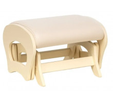 Пуф Milli Ария, Дуб шампань, экокожа Polaris Beige