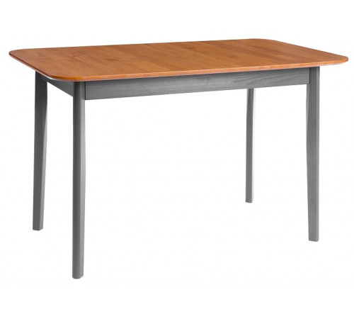 Стол на кухню Соната Люкс/ Sonata Lux table, 120х75х75 см массив сосны, антик/графит