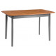 Стол на кухню Соната Люкс/ Sonata Lux table, 120х75х75 см массив сосны, антик/графит