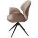 Стул LENNE 360 град. поворот., латте MILAN-430, ткань/ MOHAIR-440, ткань/ Черный, ®DISAUR