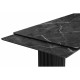 Стол Мален 240x110 дарк / черный каркас