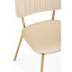 Стул Armond beige / gold