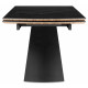 Стол Симмонс 180(260)x90 shakespeare black / черный