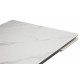 Стол Мэриан 120(180)х80 snow alpin white / черный