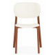 Стул Mokka brown / milky