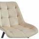 Стул ROBERT (DC227) 360 БЕЖЕВЫЙ#G62-03 велюр