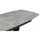 Стол Вейл 140(180)х80 larka grey / черный