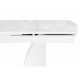 Стол Готланд 180(240)x90 statuario titan gloss / белый