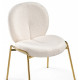 Стул Kalipso 1 white / gold