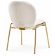 Стул Kalipso 1 white / gold
