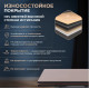 Стол VIGO ЛДСП/HPL/металл, 120 x 80 x 30 х 30 х 75 см, Дуб Вотан/чёрный