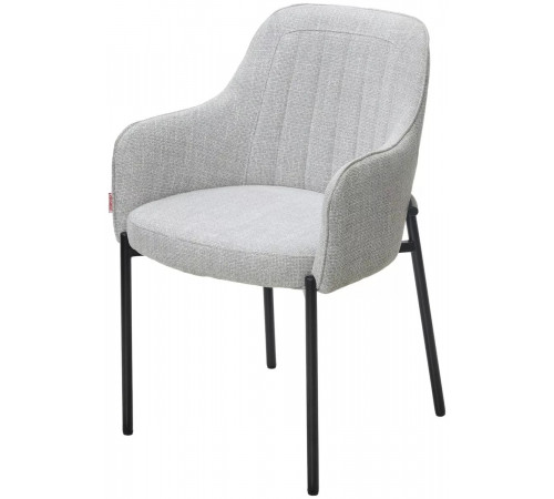 Стул WILSON Daly-11 светло-серый, ткань / черный каркас, ®DISAUR