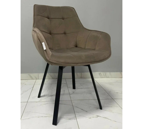 Стул Elliot 360 (DC837) МОККО#M420-06 велюр, каркас черный