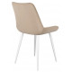 Стул DikLine 226 поворотный B03 BEIGE, ножки белые