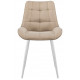 Стул DikLine 226 поворотный B03 BEIGE, ножки белые