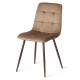 Стул CHILLY (mod. JSC-220) Велюр/металл , 44,5х52,5х88 см, коричневый