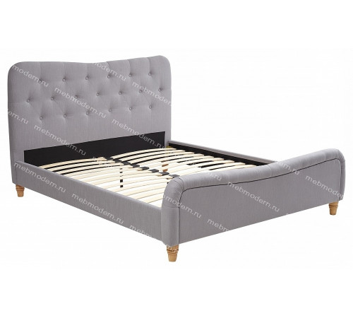КРОВАТЬ SWEET JAZMIN 160*200 ТКАНЬ GREY