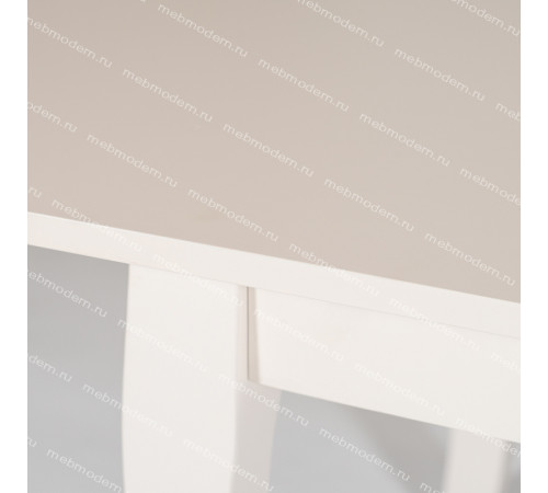 Стол Hephaestus (mod. MEC T-421E) pure white (белый 2-1)